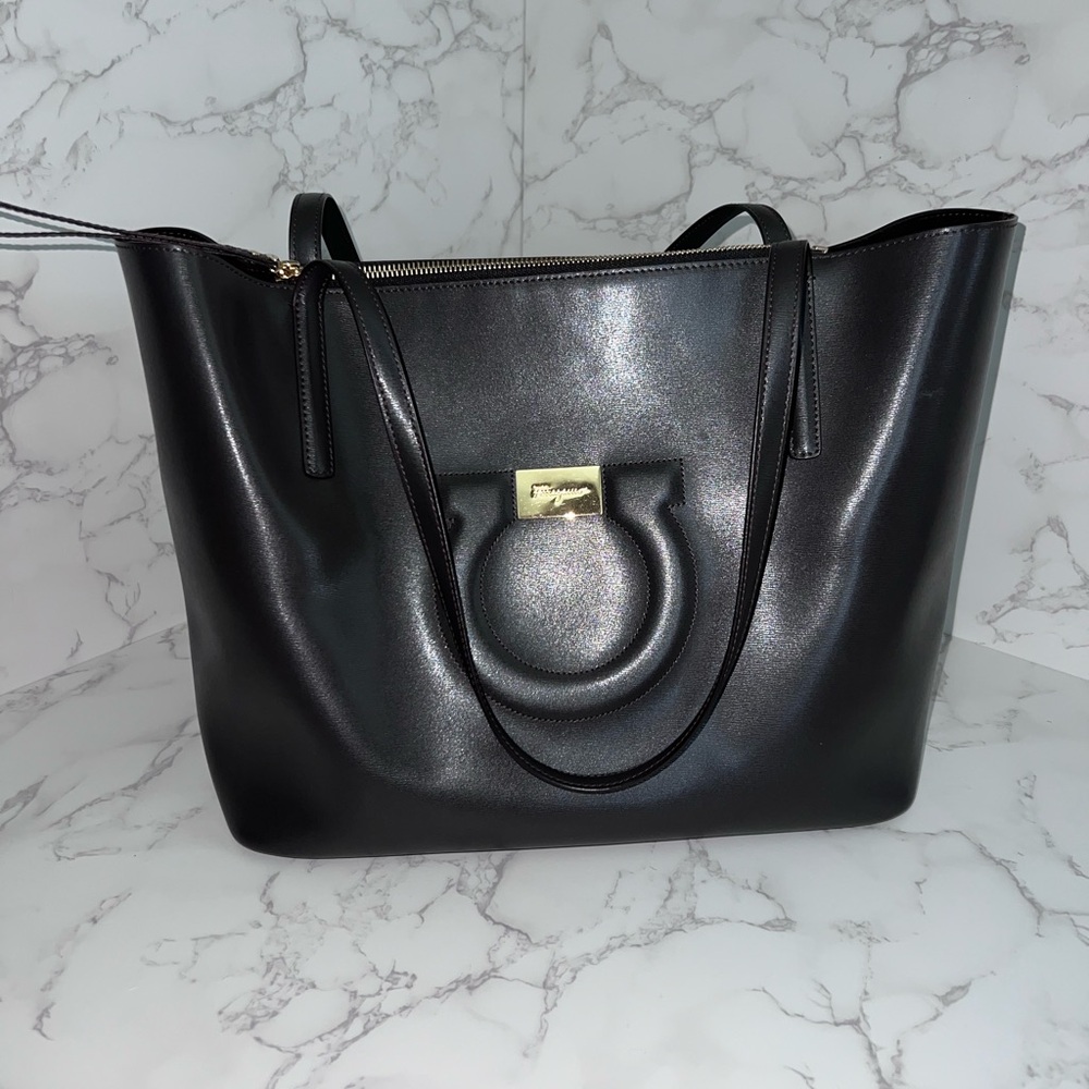 Salvatore Ferragamo Women’s Large Leather Tote